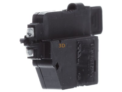 Frontansicht Phoenix P-FU 5X20 LED 24-5 Sicherungsstecker 0,35-0,95 mA,schwarz 