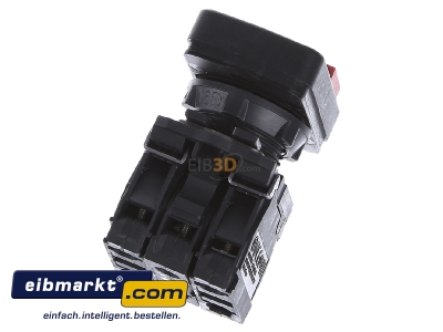 Ansicht oben hinten Schneider Electric XB5AW73731M5 Leucht-Doppeldrucktaster 1S+1 240V 