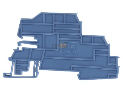 Front view Phoenix AB-UTI/3 Busbar support 1-p 
