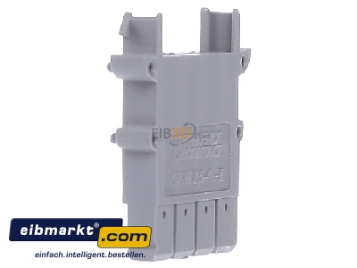 Ansicht links Phoenix Contact CP-H 2,5-4L-Z Steckergeh�use L:31,6mm, B:5,2mm 