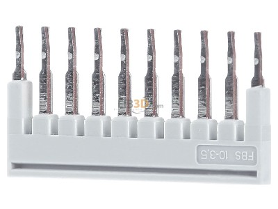 Frontansicht Phoenix FBS 10-3,5 GY Brcke 10-polig, grau 