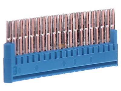 View on the right Phoenix FBS 20-3,5 BU Cross-connector for terminal block 20-p 
