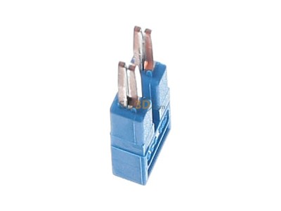 Ansicht oben links Phoenix FBS 2-3,5 BU Br�cke 2-polig, blau 