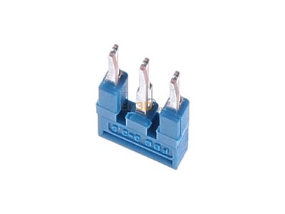 Top rear view Phoenix FBS 3-3,5 BU Cross-connector for terminal block 3-p 
