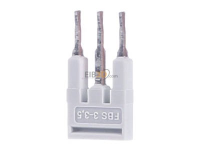 Frontansicht Phoenix FBS 3-3,5 GY Brcke 3-polig, grau 