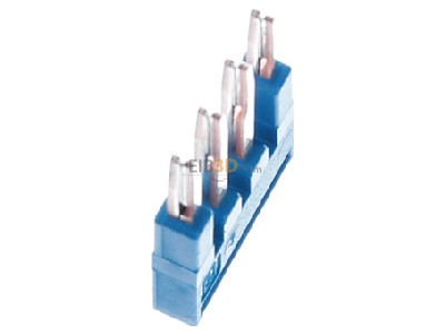 Ansicht oben links Phoenix FBS 4-3,5 BU Br�cke 4-polig, blau 