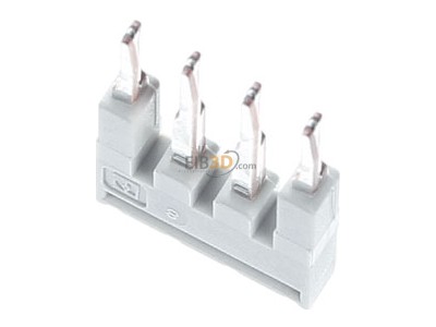 Ansicht oben vorne Phoenix FBS 4-3,5 GY Br�cke 4-polig, grau 