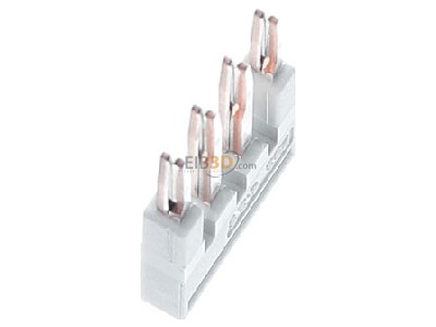 Ansicht oben rechts Phoenix FBS 4-3,5 GY Br�cke 4-polig, grau 