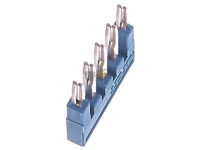 View top left Phoenix FBS 5-3,5 BU Cross-connector for terminal block 5-p 
