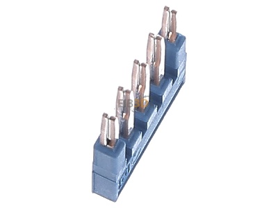 View top right Phoenix FBS 5-3,5 BU Cross-connector for terminal block 5-p 
