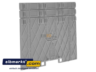 Ansicht links Phoenix Contact HV M12/2-TP Trennplatte L:156mm, B:2mm, grau 