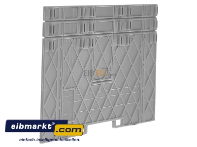 Ansicht rechts Phoenix Contact HV M12/2-TP Trennplatte L:156mm, B:2mm, grau 