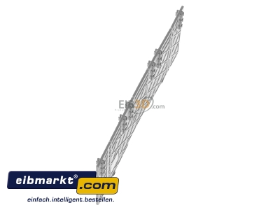 Ansicht oben rechts Phoenix Contact HV M12/2-TP Trennplatte L:156mm, B:2mm, grau 