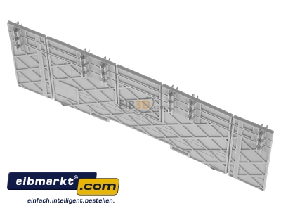 Ansicht oben hinten Phoenix Contact HV M12/2-TP Trennplatte L:156mm, B:2mm, grau 