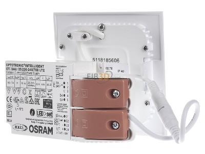 Ansicht hinten RZB 901485.002.76 LED-Einbaudownlight 3000K DALI 