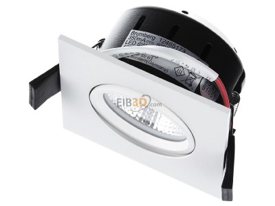 Ansicht oben vorne Brumberg 12465173 LED-Einbaustrahler d2w, wei, 350mA 