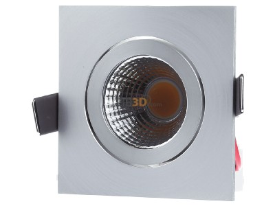 Frontansicht Brumberg 39364253 LED-Einbaustrahler alu matt, TRIACdim. 