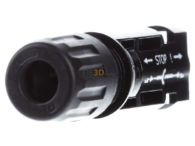 Ansicht hinten HIS Renewables 708668 MC4-Stecker 4-6mm 5,5-9mm Durchmesser 