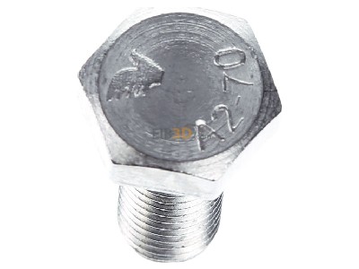 Ansicht oben rechts Schletter Solar 943610-025 Sechskantschraube M10x25 