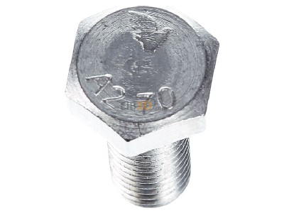 Ansicht oben hinten Schletter Solar 943610-025 Sechskantschraube M10x25 