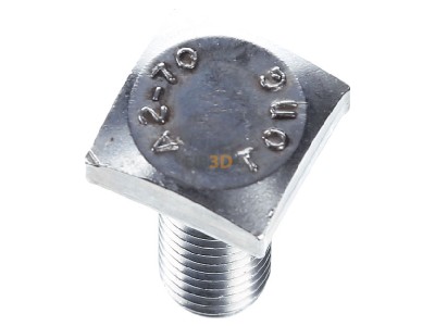 Ansicht oben rechts Schletter Solar 943410-025 Vierkantschraube M10x25,VA 