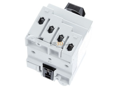 Ansicht oben hinten Hager SB432PV DC-Lasttrennschalter fr PV 32A 1000V 