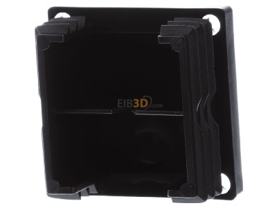 Ansicht hinten Schletter Solar 129011-900 Kunststoff-Endkappe sw 