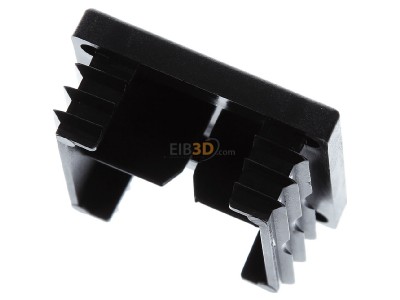 Ansicht oben hinten Schletter Solar 129011-900 Kunststoff-Endkappe sw 
