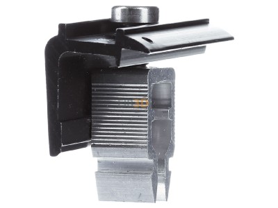 Ansicht rechts Schletter Solar 131101-903 Endklemme Rapid16 H30-40 sw eloxiert 