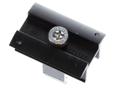 Ansicht oben hinten Schletter Solar 131121-901 Erdungsmittelkle. Rapid16 30-40 sw eloxiert 