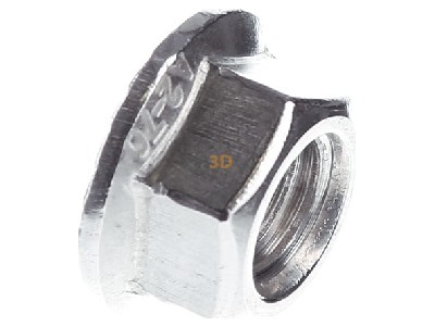 Ansicht rechts K2 Systems 1000042 Sperrzahnmutter M10 DIN6923 A2 -Neuheit