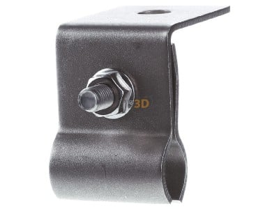 Frontansicht K2 Systems 2001853 Rundfalzklemme Edelstahlklemme 