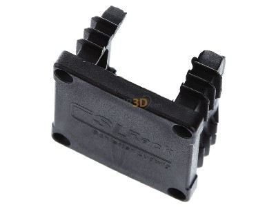 Ansicht oben vorne SL Rack 94640-05 Kunststoff-Endkappe RAIL 40 sw 