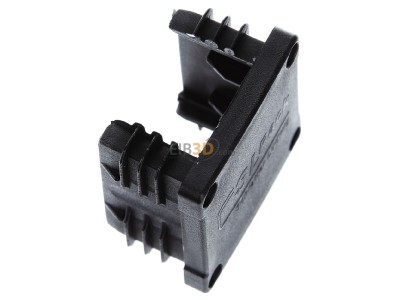 Ansicht oben links SL Rack 94640-05 Kunststoff-Endkappe RAIL 40 sw 