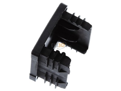 Ansicht oben rechts SL Rack 94640-05 Kunststoff-Endkappe RAIL 40 sw 