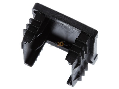 Ansicht oben hinten SL Rack 94640-05 Kunststoff-Endkappe RAIL 40 sw 