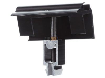 Ansicht hinten SL Rack 96112-00 Endklemme Vario sw eloxiert 