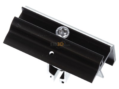 Ansicht oben hinten SL Rack 96112-00 Endklemme Vario sw eloxiert 
