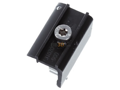 Ansicht oben links Schletter Solar 131020-900 Endklemme RapidPro 30-47mm sw elox 