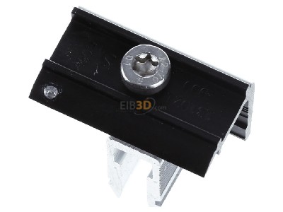 Ansicht oben hinten Schletter Solar 131021-900 Endklemme Pro schwarz 
