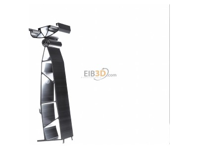 View on the left Aerocompact SNLS10RB Accessory for photovoltaics mounting 
