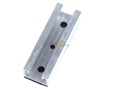 Ansicht oben rechts Aerocompact TS08 Trapezblech-Kurzschiene 80mm