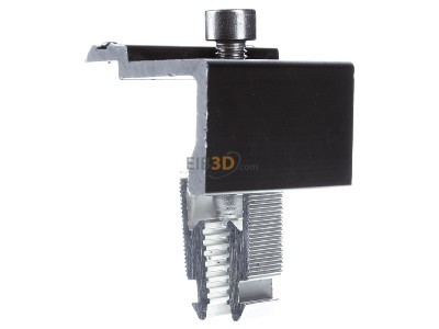 Ansicht links Aerocompact CLEB10+ Endklemme sw Click30-46mm,L=80 