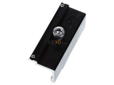 Ansicht oben links Aerocompact CLEB10+ Endklemme sw Click30-46mm,L=80 
