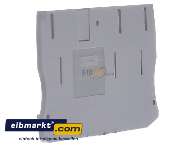View on the right Phoenix Contact 3208748 End/partition plate for terminal block
