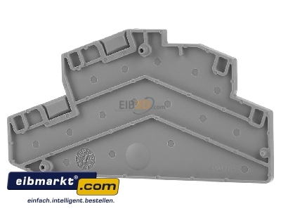 Front view Phoenix Contact D-PTTBS 1,5/S End/partition plate for terminal block - 
