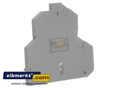 View on the right Phoenix Contact D-PTTBS 1,5/S End/partition plate for terminal block - 

