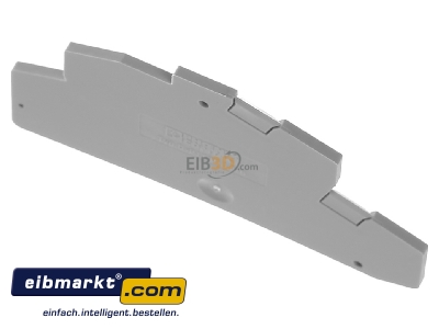 Top rear view Phoenix Contact D-PTTBS 1,5/S End/partition plate for terminal block - 
