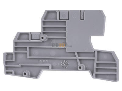 Front view Phoenix D-UTI/3 End/partition plate for terminal block 
