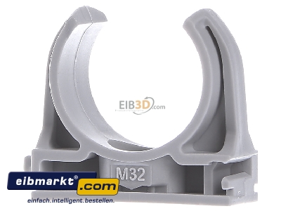 Front view Pollmann 1310912 Tube clamp 32mm
